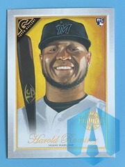 2019 Topps Gallery Private Issue 037/250 Harold Ramirez RC #16 Miami Marlins